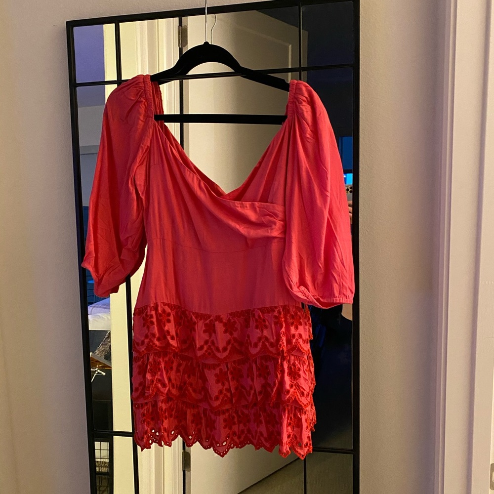 Pink lovers + friends dress